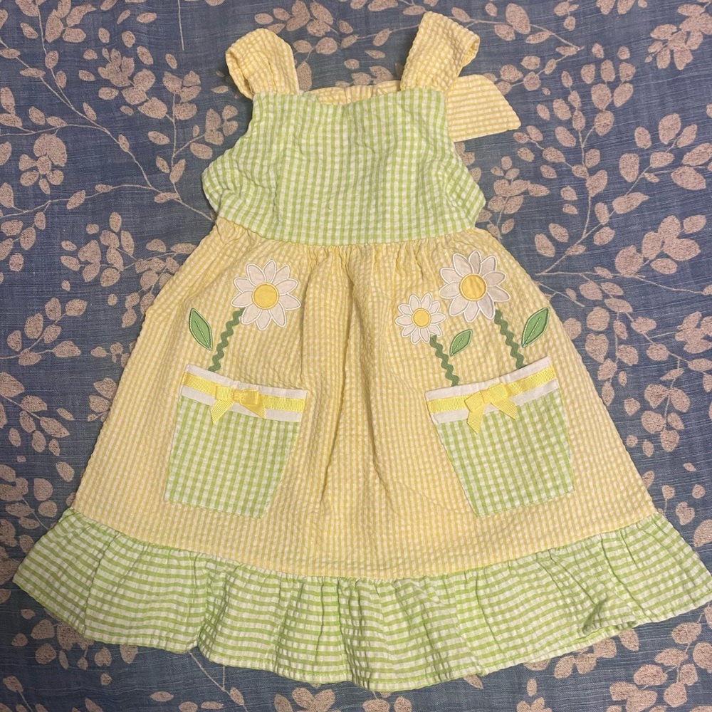 Blueberi Boulevard Toddler Girls Summer Dress 2T